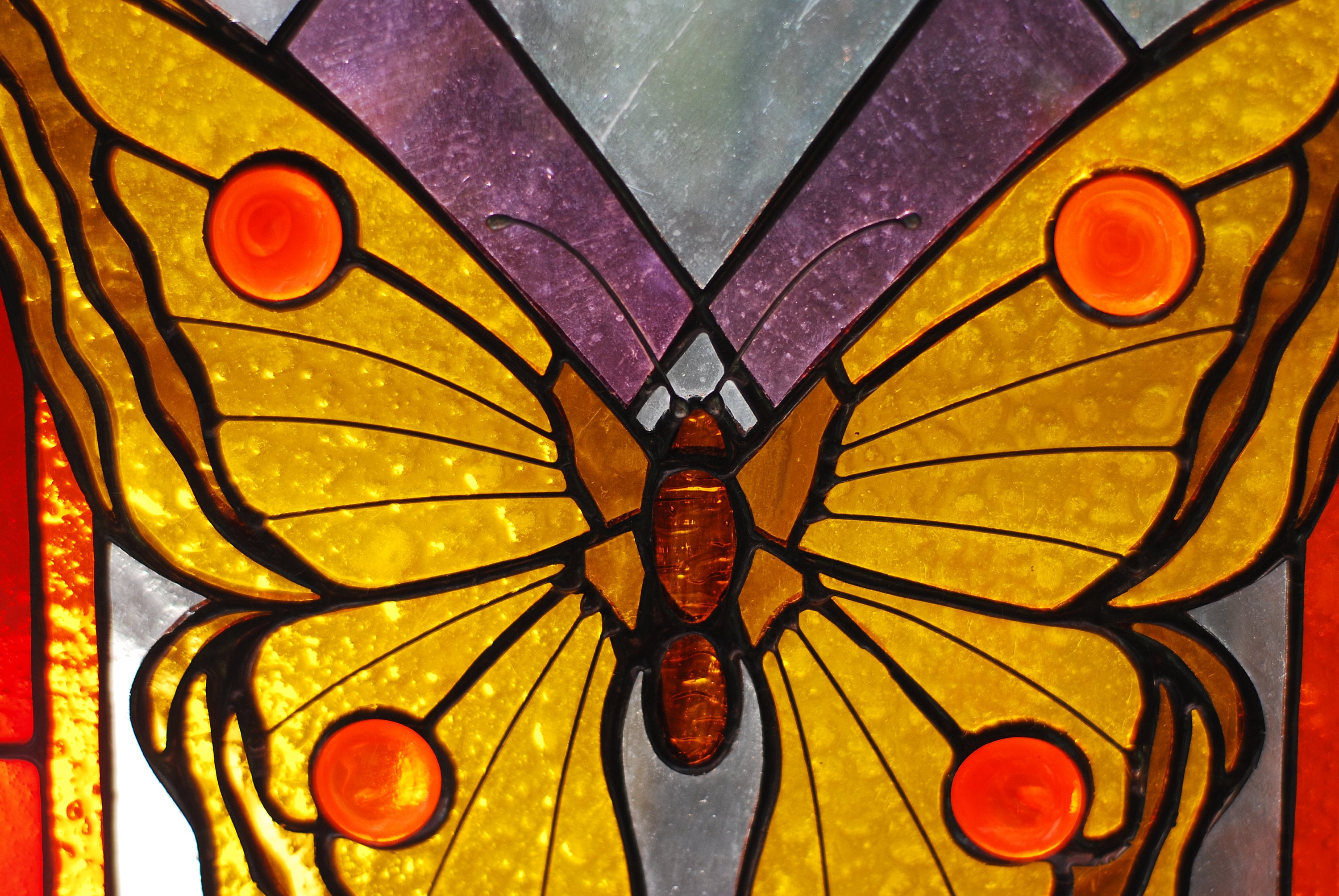 Butterfly Stained glass panel Stained glass suncatcher Stained glass window hanging Tiffany decor Custom stained glass, Mother’s Day gift