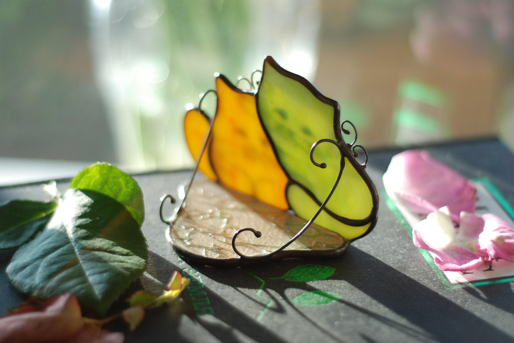 Stained glass Cat Candlestick Cats Animal decor Candleholder, Custom Suncatcher, Handmade Mother’s Day gift, Tiffany Glass Art