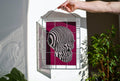 Optical Illusion Skull Stained Glass Panel 10x13 in, Gothic Home Decor, Skull Suncatcher, Macabre Art Gift, Handcrafted Window Hanging